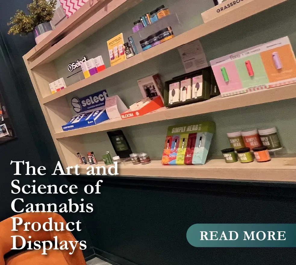 Dispensary store front display